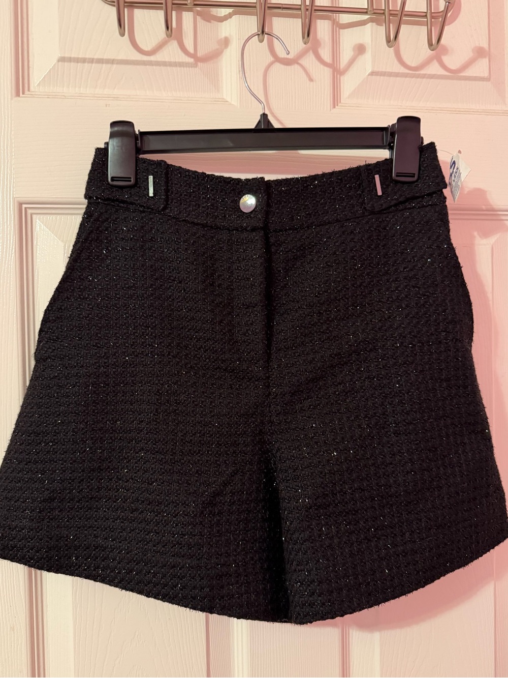 Guess Women's Black Melissa Dressed Up Shorts